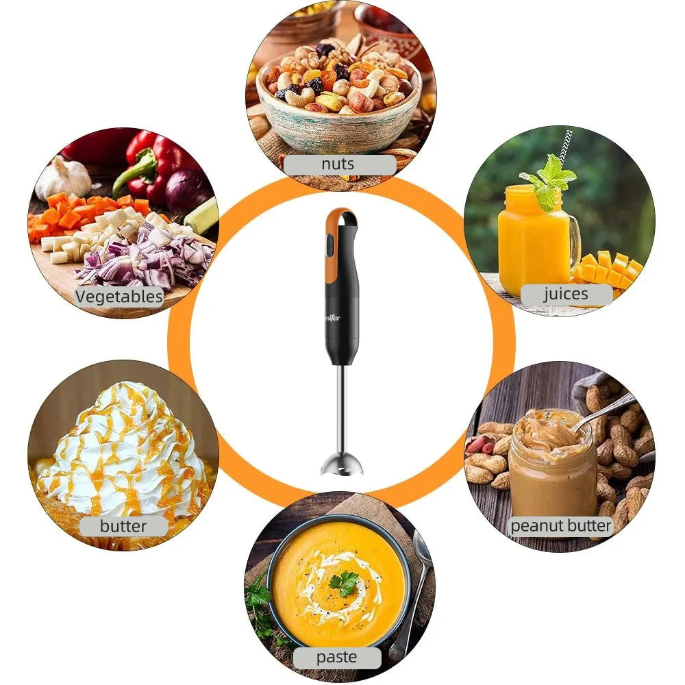 Hand Blender Set with Copper Motor
