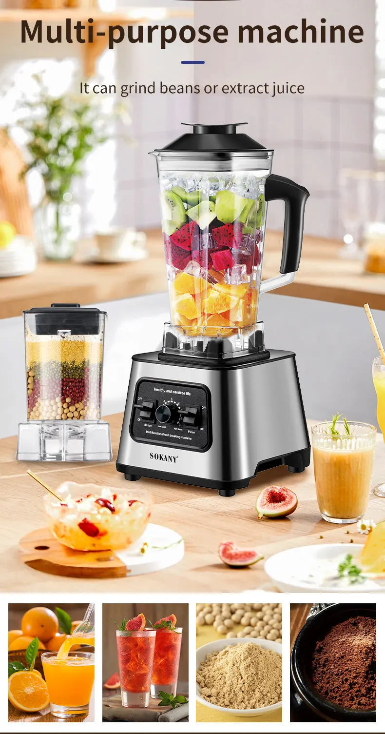 6000W Powerful Blender
