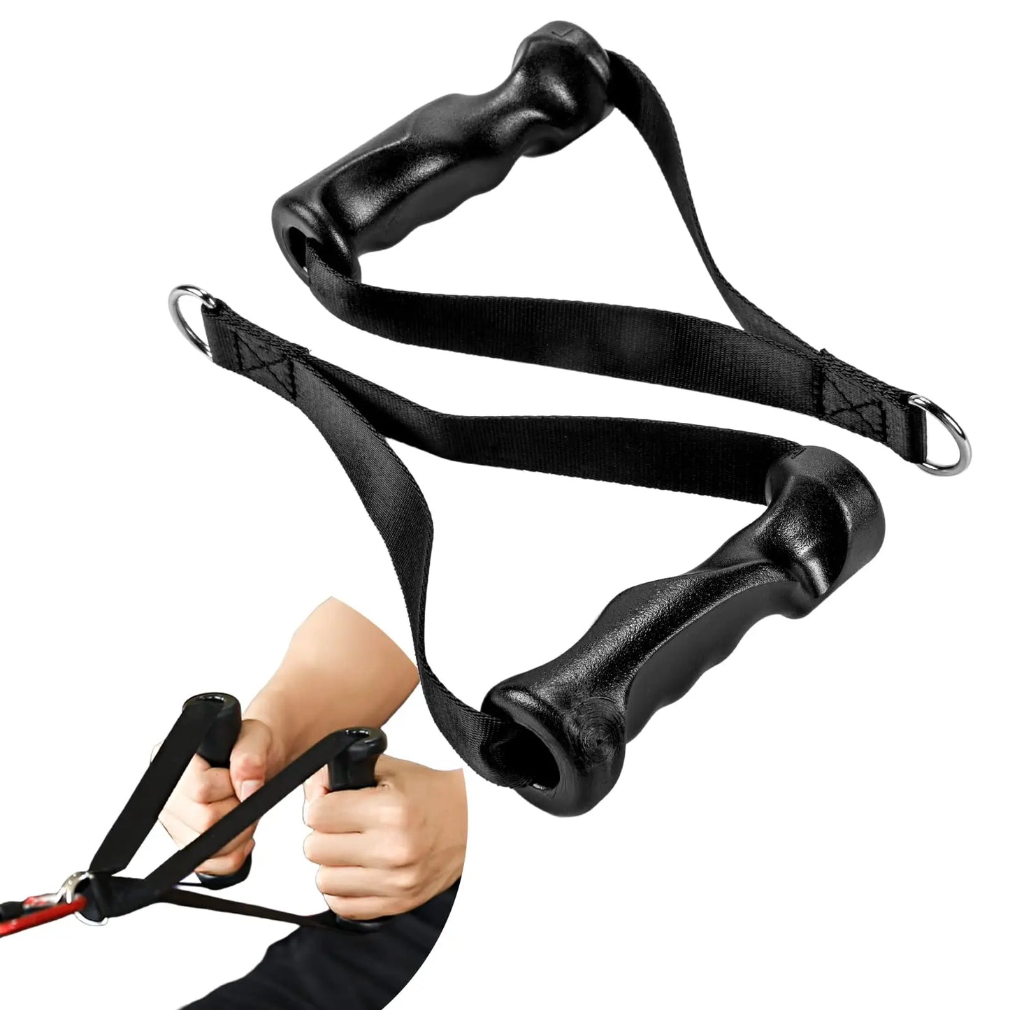 Ergonomics V-Shaped Rowing Bar 360°Rotating