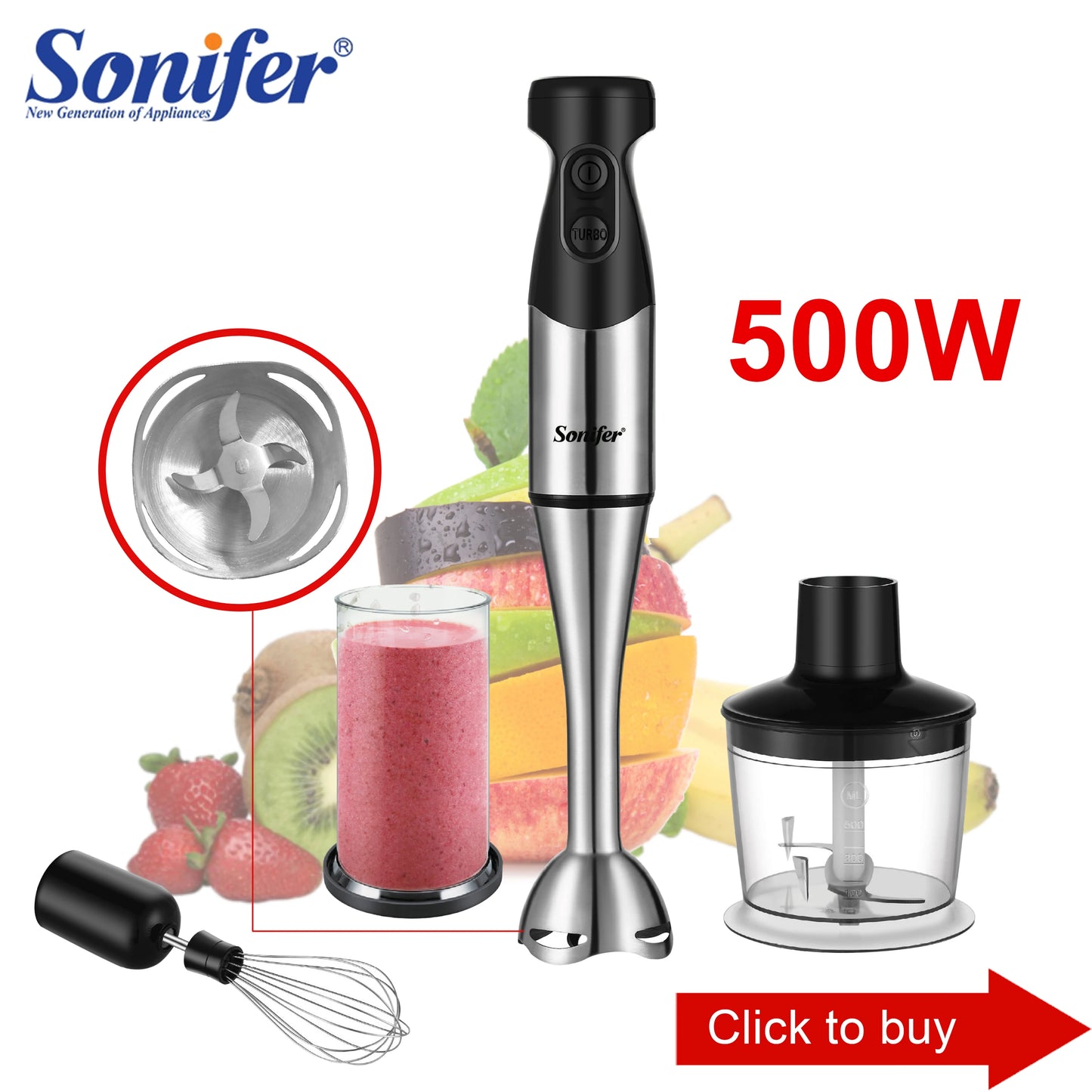 Blender Electric Food Mixer