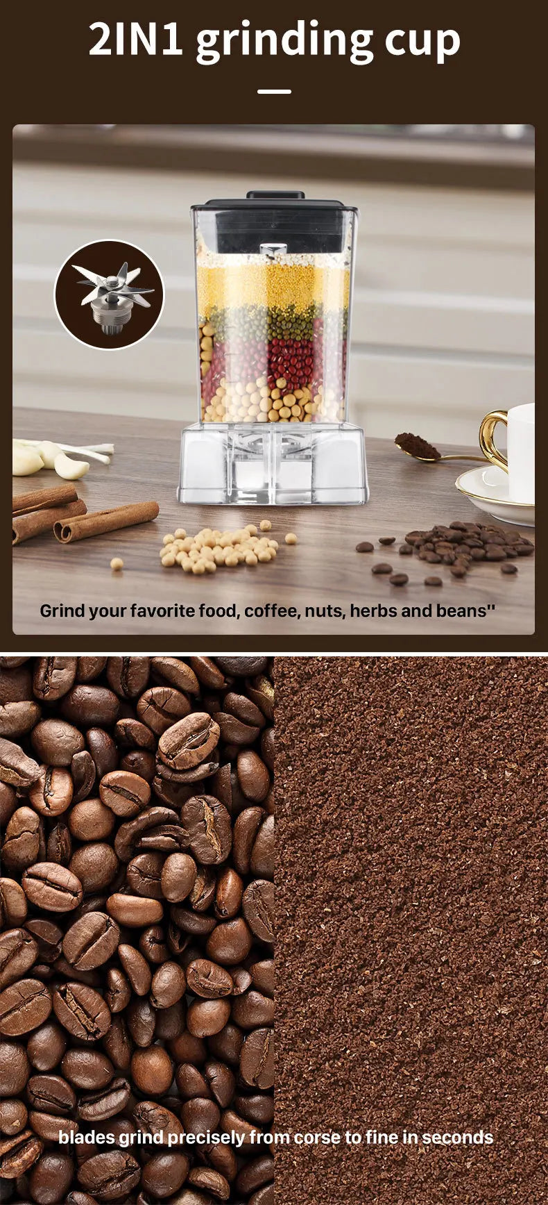 6000W Powerful Blender