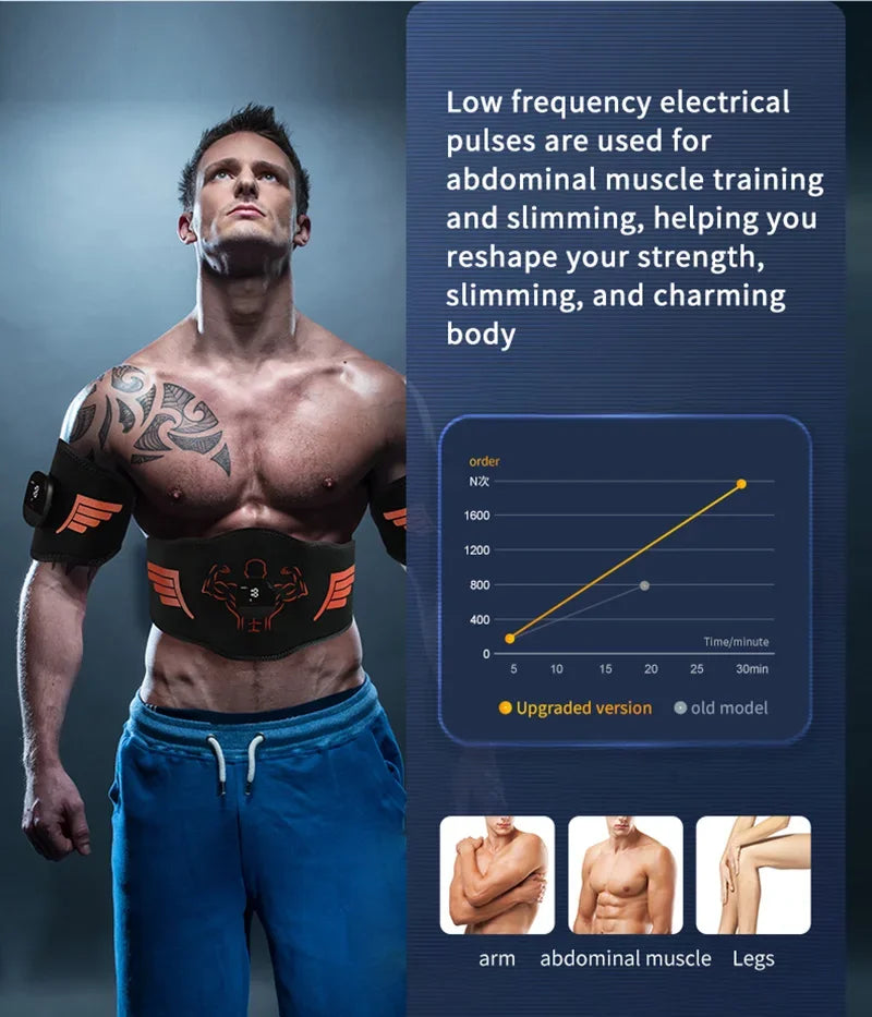 Upgrade Muscle Stimulator Arm Belly Leg Exercise