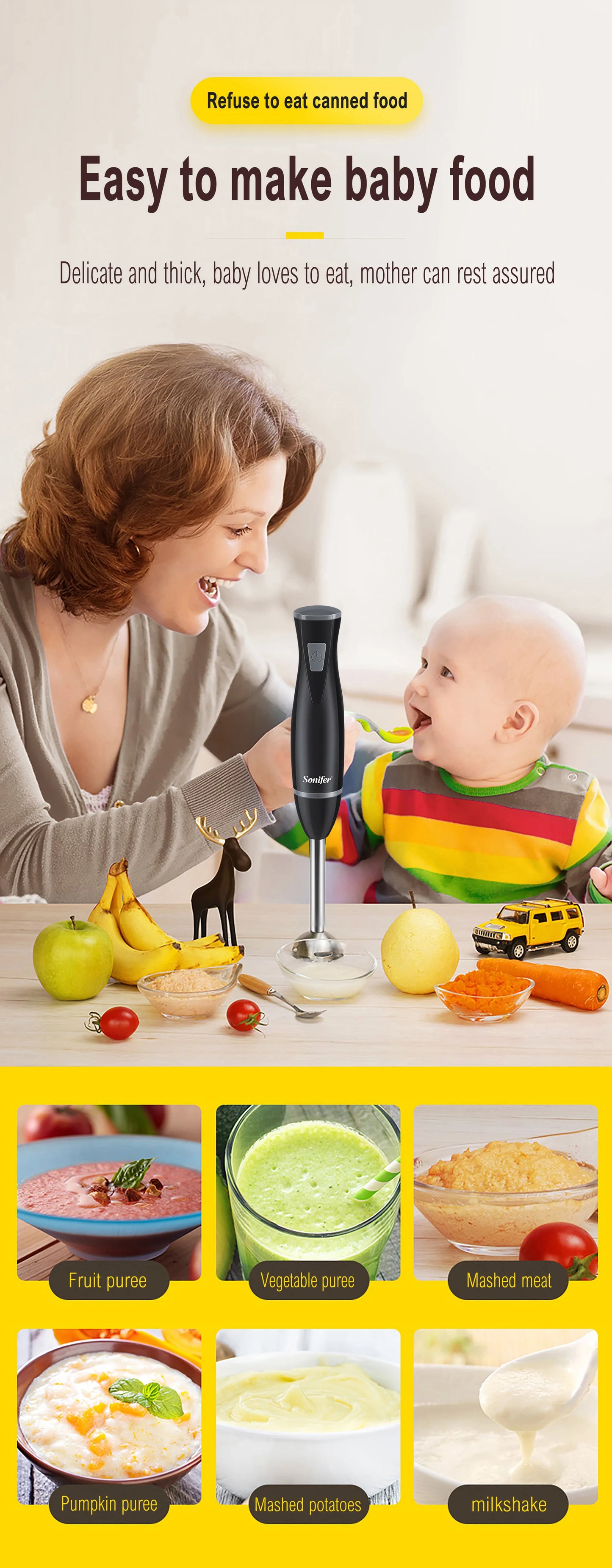 Blender Electric Food Mixer
