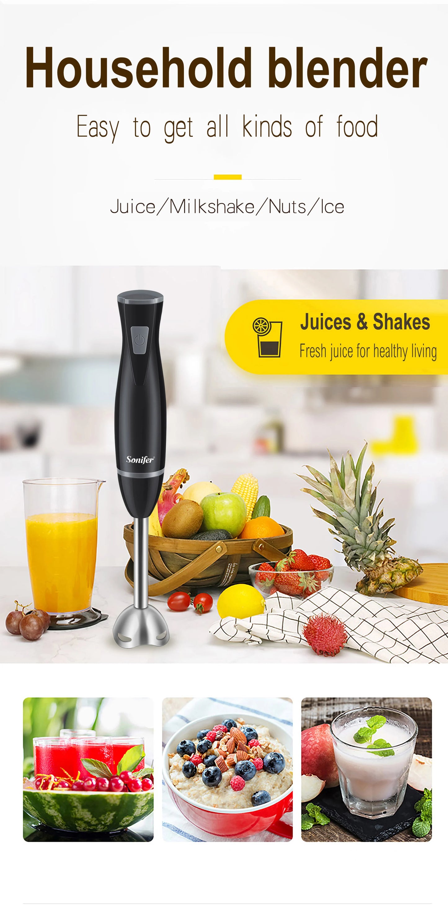 Blender Electric Food Mixer