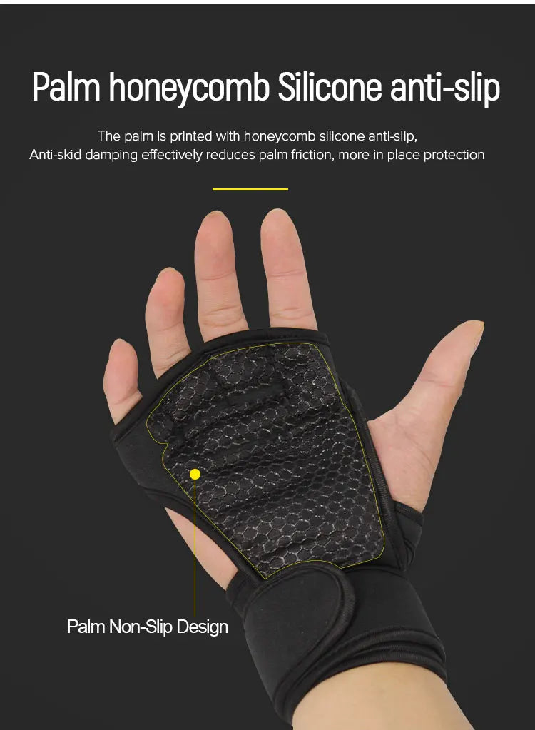 Workout Gloves Wrist Wraps