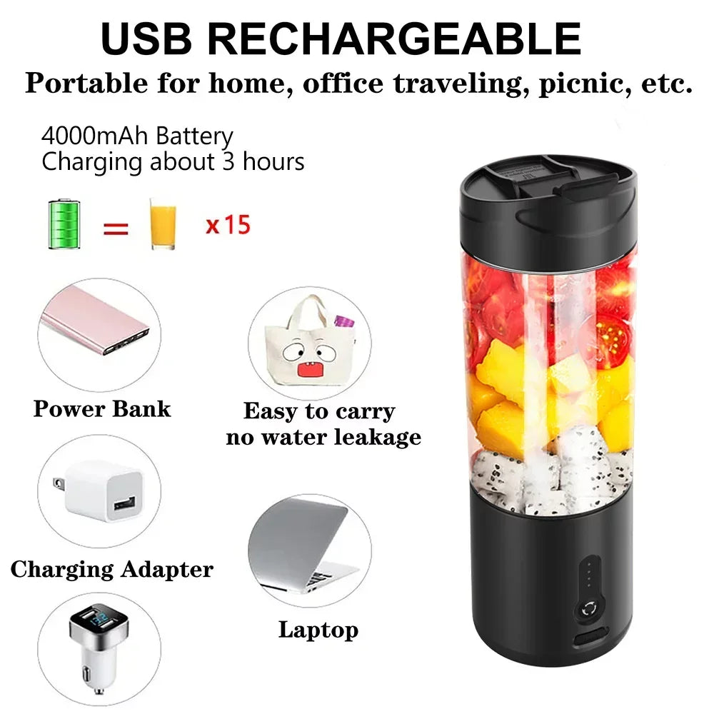 Portable Blender 6 Baldes