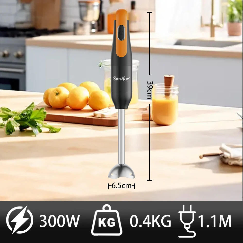 Hand Blender Set with Copper Motor
