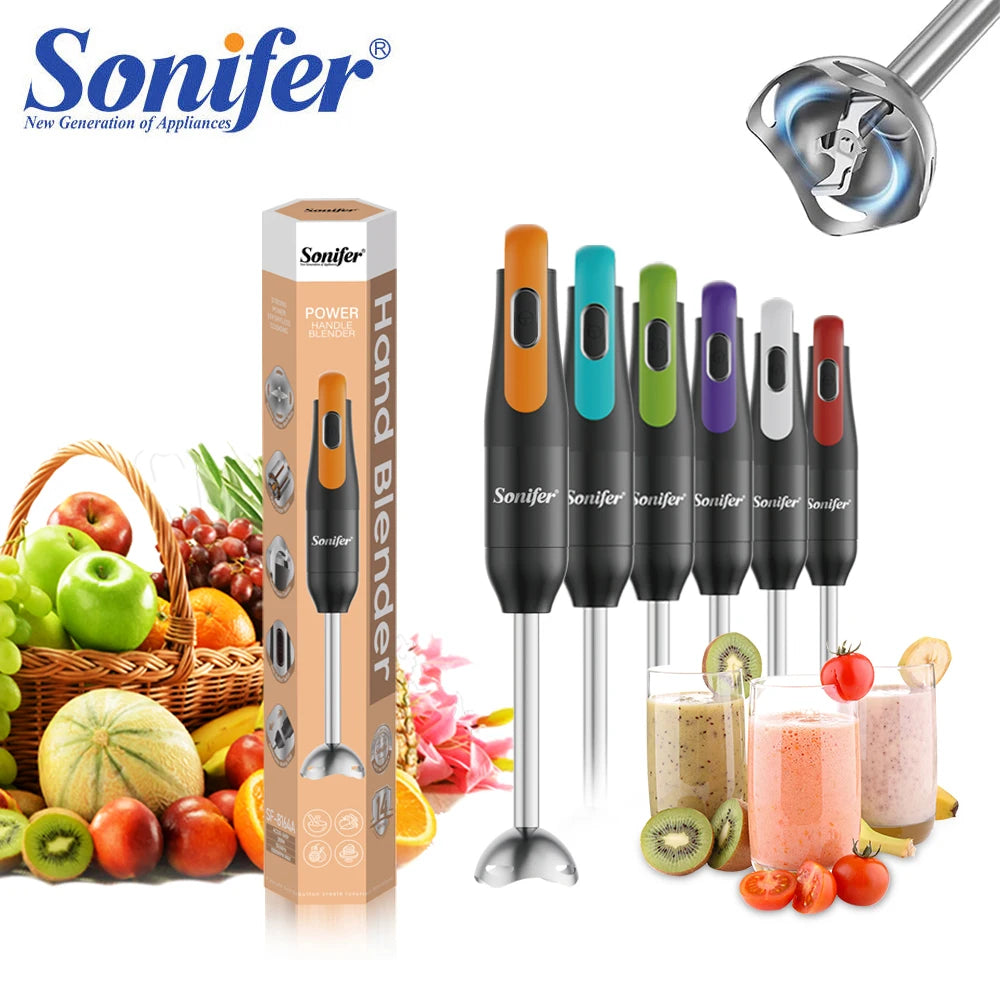 Hand Blender Set with Copper Motor